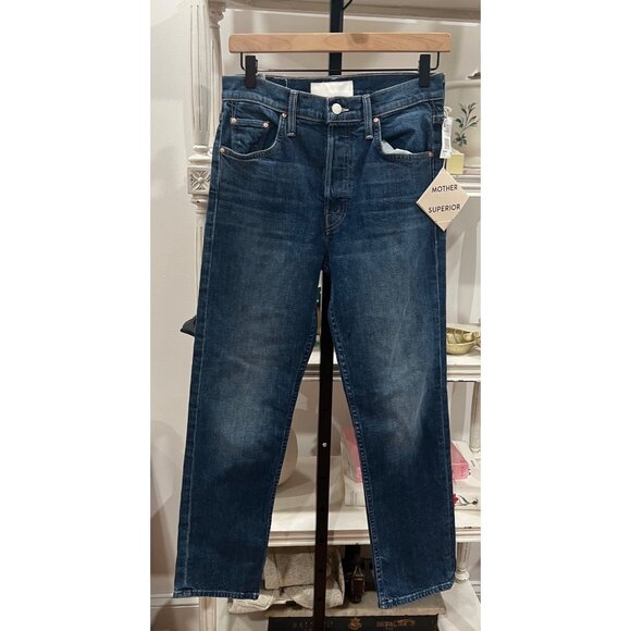 Mother The Tomcat Ankle Cannonball Crop Straight Jeans Size 28 in Cannonball - Picture 5 of 7